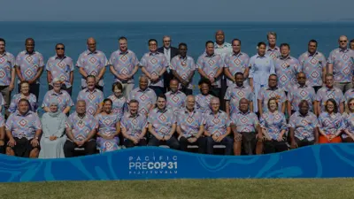 COP31 Başkanı Murat Kurum, Fiji'deki Pre-COP toplantılarında iklim finansmanına erişimdeki