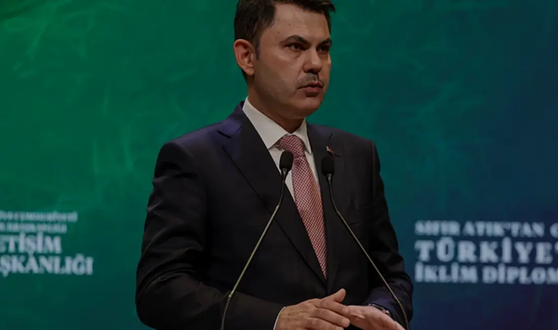 COP31 Başkanı Murat Kurum, Antalya'da düzenlenecek zirvenin uygulama odaklı olacağını