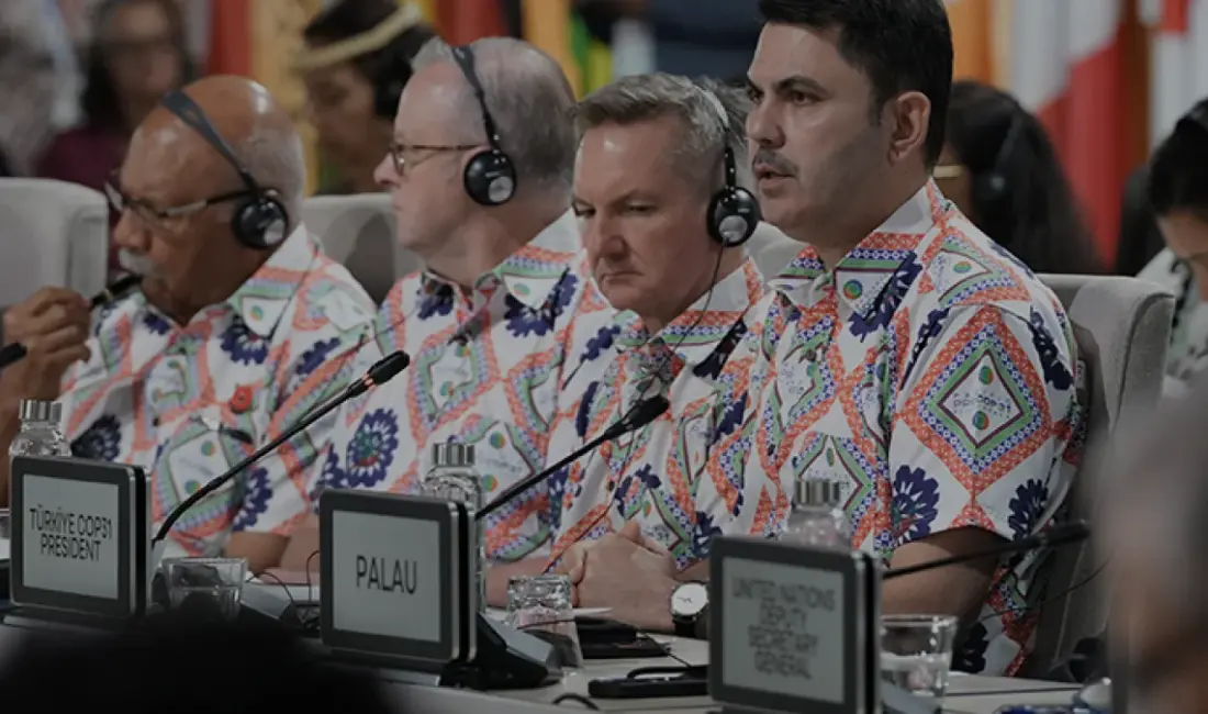 COP31 Başkanı Murat Kurum, Fiji'deki Liderler Genel Oturumu'nda iklim krizine