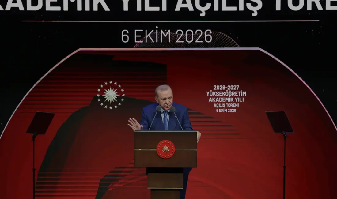 Cumhurbaşkanı Erdoğan, 2026-2027 Akademik Yılı açılışında üniversite sayısının 208'e, yatak