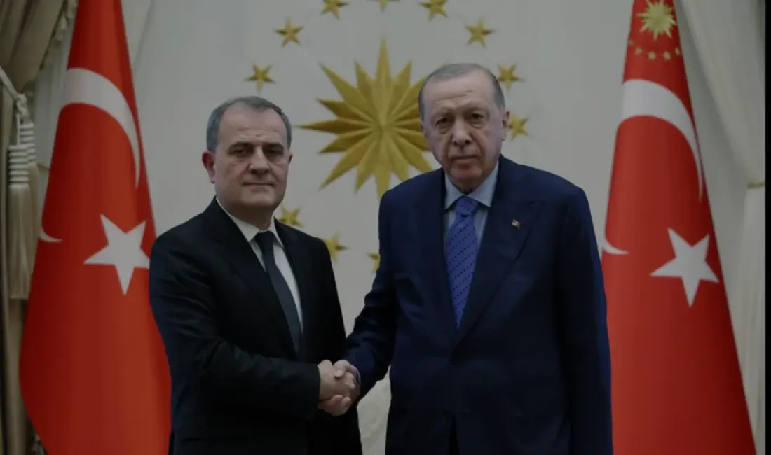Cumhurbaşkanı Erdoğan, Türk Devletleri Teşkilatı Zirvesi için Ankara'da bulunan Azerbaycan