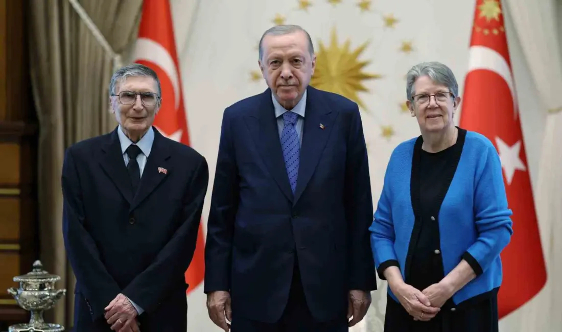 Cumhurbaşkanı Recep Tayyip Erdoğan, Nobel ödüllü bilim insanı Aziz Sancar