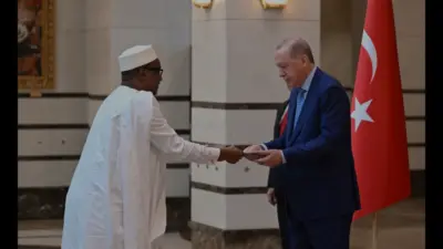 Cumhurbaşkanı Erdoğan, Külliye'de gerçekleşen törenle Hindistan, Mali, Hollanda, El Salvador