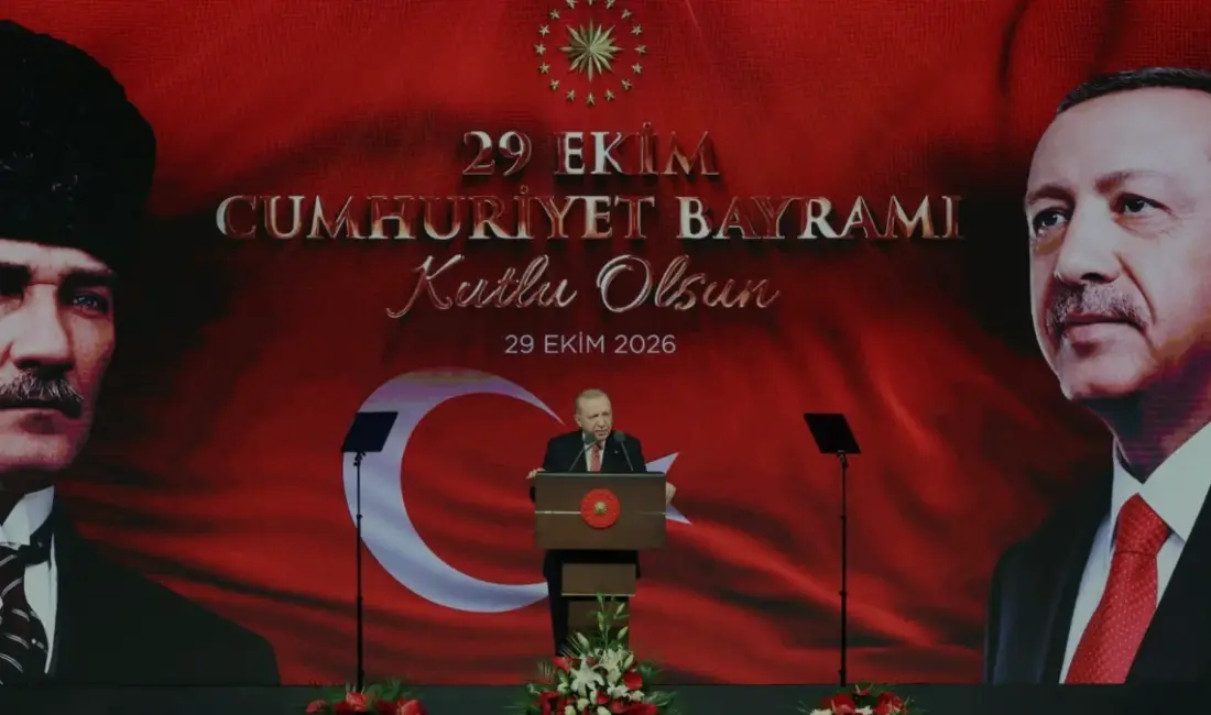 Cumhurbaşkanı Erdoğan, TDT Zirvesi ve 29 Ekim kutlamaları kapsamında düzenlenen