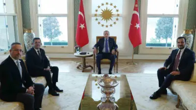 Cumhurbaşkanı Recep Tayyip Erdoğan, Çekmeköy Belediye Başkanı Orhan Çerkez’i Vahdettin