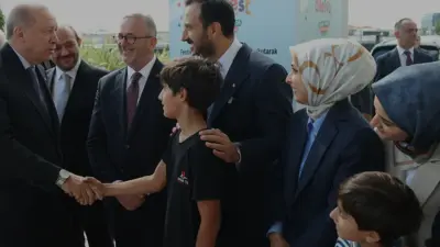 Cumhurbaşkanı Recep Tayyip Erdoğan, İstanbul Rami Kütüphanesi'nde düzenlenen AileFest'i ziyaret
