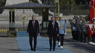 Cumhurbaşkanı Recep Tayyip Erdoğan, Türkiye'ye gelen Kanada Başbakanı Mark Carney'i