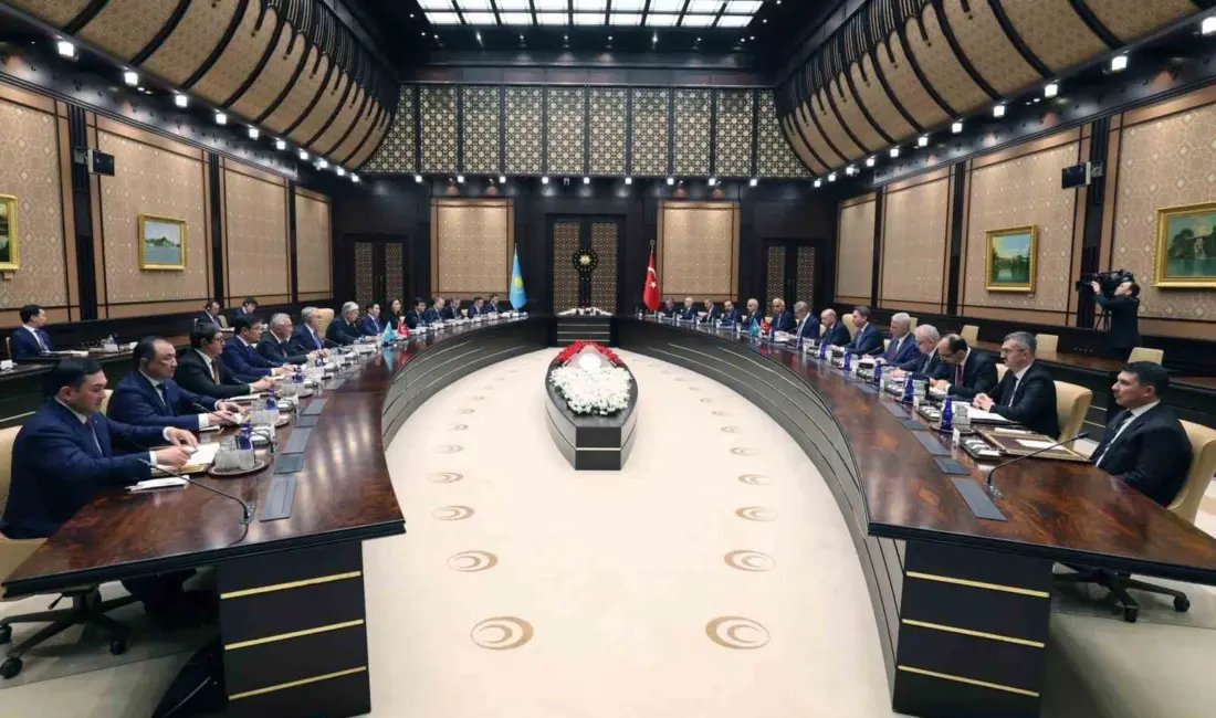 Cumhurbaşkanı Recep Tayyip Erdoğan, Kazakistan Cumhurbaşkanı Kasım Cömert Tokayev ile