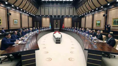 Cumhurbaşkanı Recep Tayyip Erdoğan, Kazakistan Cumhurbaşkanı Kasım Cömert Tokayev ile