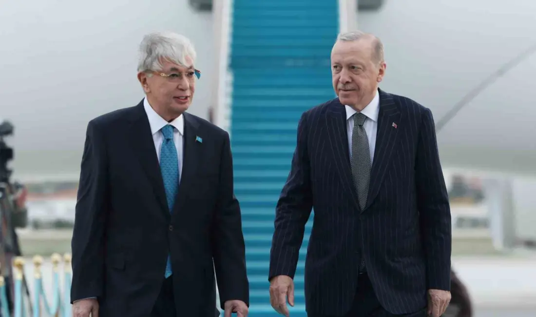 Cumhurbaşkanı Recep Tayyip Erdoğan, resmi ziyaret kapsamında Ankara’ya gelen Kazakistan