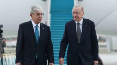 Cumhurbaşkanı Recep Tayyip Erdoğan, resmi ziyaret kapsamında Ankara’ya gelen Kazakistan