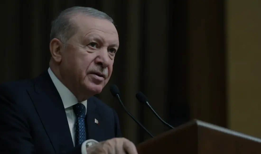 Cumhurbaşkanlığı Külliyesi'nde düzenlenen Muhtarlar Günü Buluşması'nda konuşan Erdoğan, bölgesel krizlere