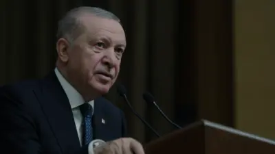 Cumhurbaşkanlığı Külliyesi'nde düzenlenen Muhtarlar Günü Buluşması'nda konuşan Erdoğan, bölgesel krizlere