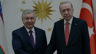 Cumhurbaşkanı Erdoğan, Türk Devletleri Teşkilatı 13. Zirvesi için Ankara'ya gelen