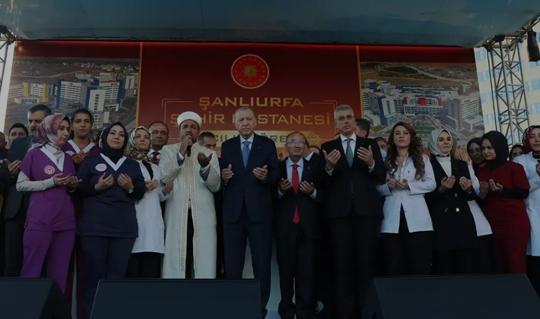 Şanlıurfa Şehir Hastanesi açılışında konuşan Cumhurbaşkanı Erdoğan, terörsüz Türkiye hedefinden