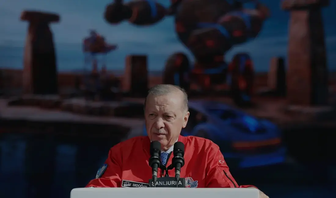 Cumhurbaşkanı Erdoğan, Şanlıurfa GAP Havalimanı'nda düzenlenen TEKNOFEST 2026 Güneydoğu etkinliklerini