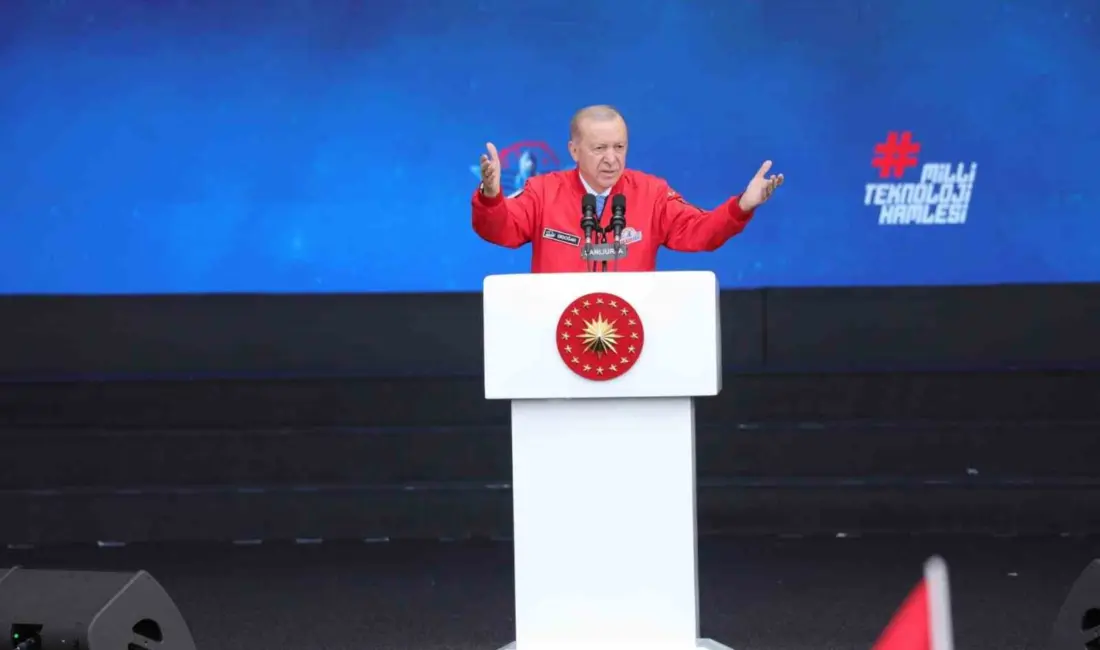 Cumhurbaşkanı Recep Tayyip Erdoğan, “Bir dönem savunma sanayinde yüzde 80
