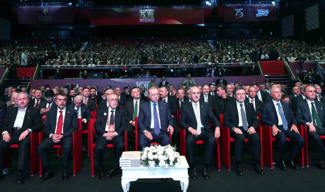 Cumhurbaşkanı Recep Tayyip Erdoğan, İstanbul Kongre Merkezi’nde İlim Yayma Cemiyeti