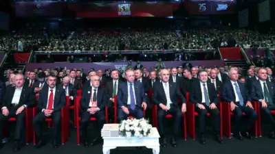 Cumhurbaşkanı Recep Tayyip Erdoğan, İstanbul Kongre Merkezi’nde İlim Yayma Cemiyeti