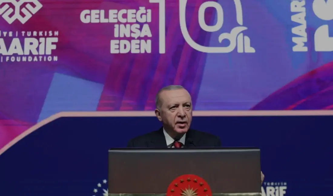 Cumhurbaşkanı Erdoğan, Türkiye Maarif Vakfı’nın 10. yılında 66 ülkede 611
