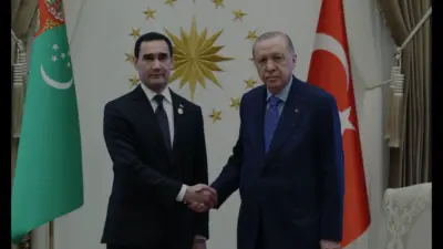 Cumhurbaşkanı Erdoğan, Türk Devletleri Teşkilatı 13. Zirvesi kapsamında Türkmenistan Devlet