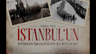 Cumhurbaşkanı Erdoğan ve İletişim Başkanı Duran, İstanbul'un düşman işgalinden kurtuluşunun