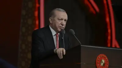 Cumhurbaşkanı Erdoğan, 29 Ekim ve TDT Zirvesi kapsamında düzenlenen yemekte