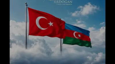 Cumhurbaşkanı Erdoğan ve İletişim Başkanı Duran, Azerbaycan'ın bağımsızlığının yeniden tesisinin