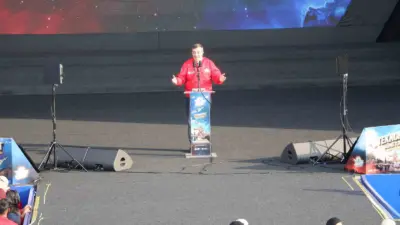 Cumhurbaşkanı Yardımcısı Cevdet Yılmaz, TEKNOFEST Güneydoğu Festivali’nin kapanış töreninde konuştu.
