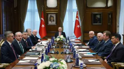Cumhurbaşkanlığı Yüksek İstişare Kurulu, Cumhurbaşkanı Recep Tayyip Erdoğan başkanlığında toplandı.