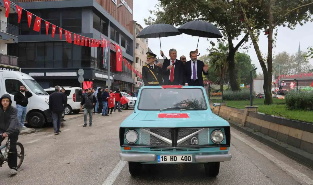 Cumhuriyetimizin 103. yıl dönümü, Gürsu’da her yıl olduğu gibi bu