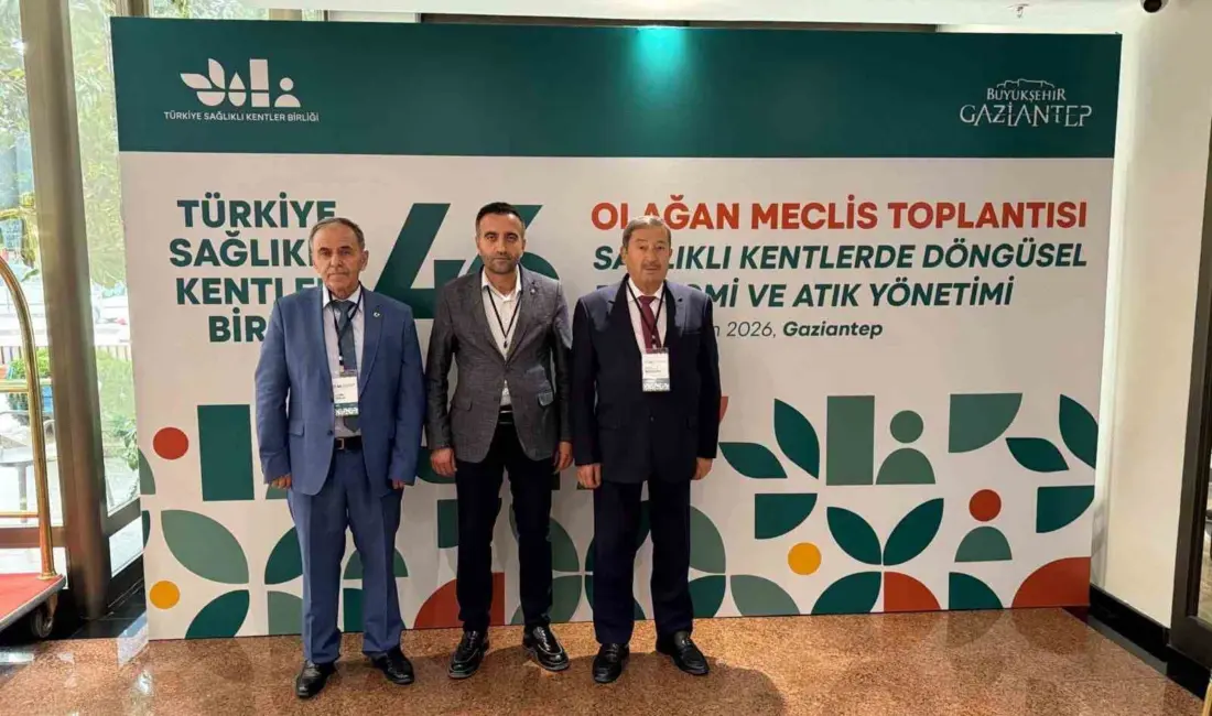 Darende Belediye Başkanı Alican Bozkurt, Türkiye Sağlıklı Kentler Birliği’nin 46.