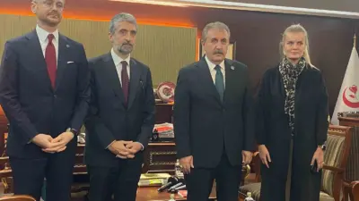 Büyük Birlik Partisi (BBP) Genel Başkanı Mustafa Destici, TÜSİAD Genel