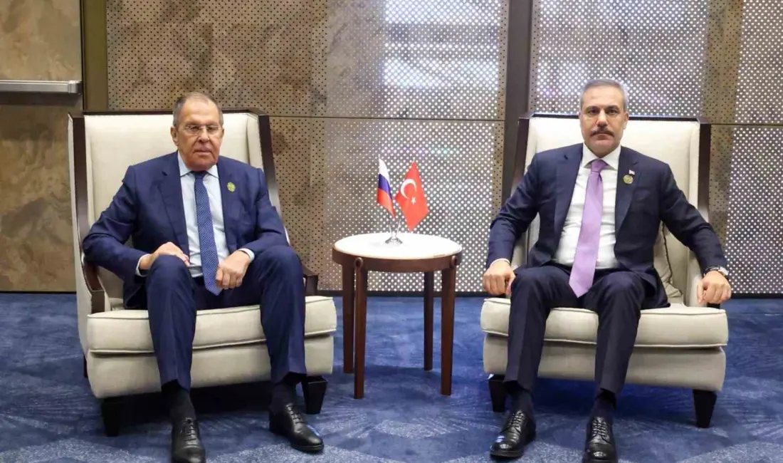 Dışişleri Bakanı Hakan Fidan, resmi ziyaret kapsamında geldiği Azerbaycan’da Rusya