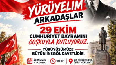 Yeni Parti İnegöl İlçe Başkanlığı, Cumhuriyet Bayramı dolayısıyla 28 Ekim