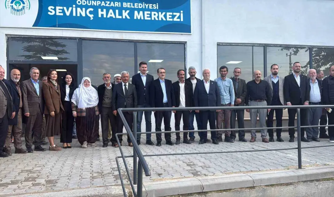 Eskişehir’in Sevinç Mahallesi’ne yeni döşenen doğal gaz hattı, düzenlenen etkinlikle