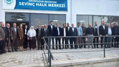 Eskişehir’in Sevinç Mahallesi’ne yeni döşenen doğal gaz hattı, düzenlenen etkinlikle