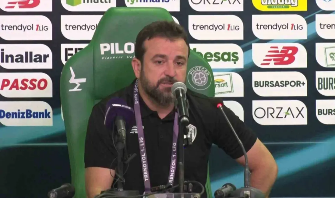 Bursaspor Teknik Sorumlusu Fatih Şen, “Önümüzdeki hafta taraftarımızdan özrümüzü sahada