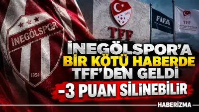 İnegölspor’a TFF’den Kulüp Lisansı, Mali Kriterleri Vergi ve Sgk Borçlarından Dolayı