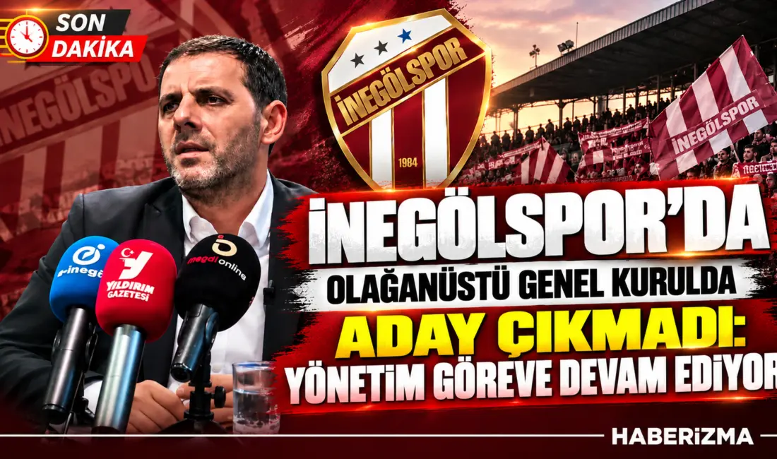 Sultan Su İnegölspor’da son günlerde yaşanan olağanüstü genel kurul süreci,