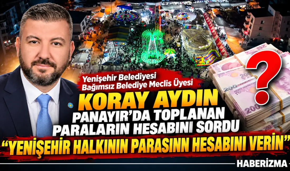 Yenişehir Belediye Meclisinde Panayır Etkinliği Tartışması: “Aralardaki Fark Nerede?” ​Yenişehir