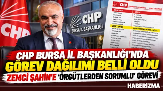 Geçtiğimiz günlerde Cumhuriyet Halk Partisi (CHP) Bursa İl Başkanlığı’nda yaşanan