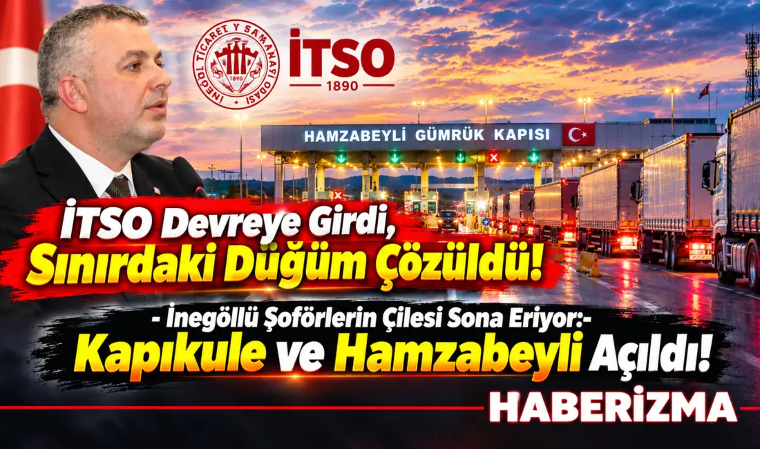&nbsp; İnegöl Ticaret ve Sanayi Odası (İTSO) Başkanı Nedim İncebay,