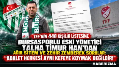 Türkiye Futbol Federasyonu (TFF) Hukuk Müşavirliği tarafından Türk futbol tarihinin