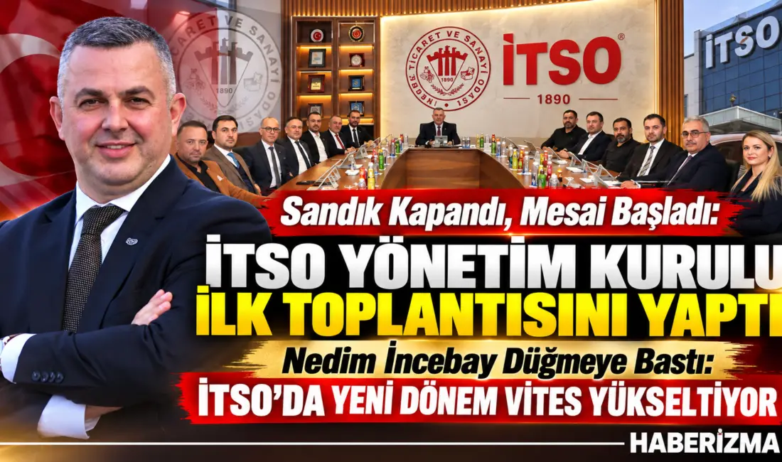 İnegöl Ticaret ve Sanayi Odası (İTSO) seçimlerinin ardından belirlenen yeni