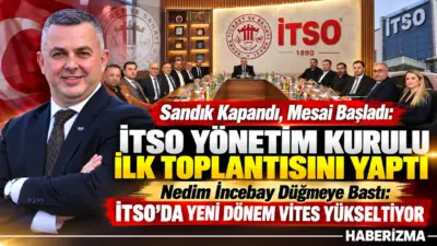 İnegöl Ticaret ve Sanayi Odası (İTSO) seçimlerinin ardından belirlenen yeni