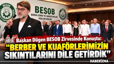 Bursa Esnaf ve Sanatkarlar Odaları Birliği (BESOB) ile federasyona bağlı