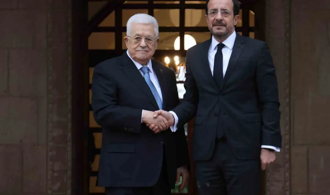 Filistin Devlet Başkanı Mahmud Abbas, Güney Kıbrıs Rum Yönetimi (GKRY)