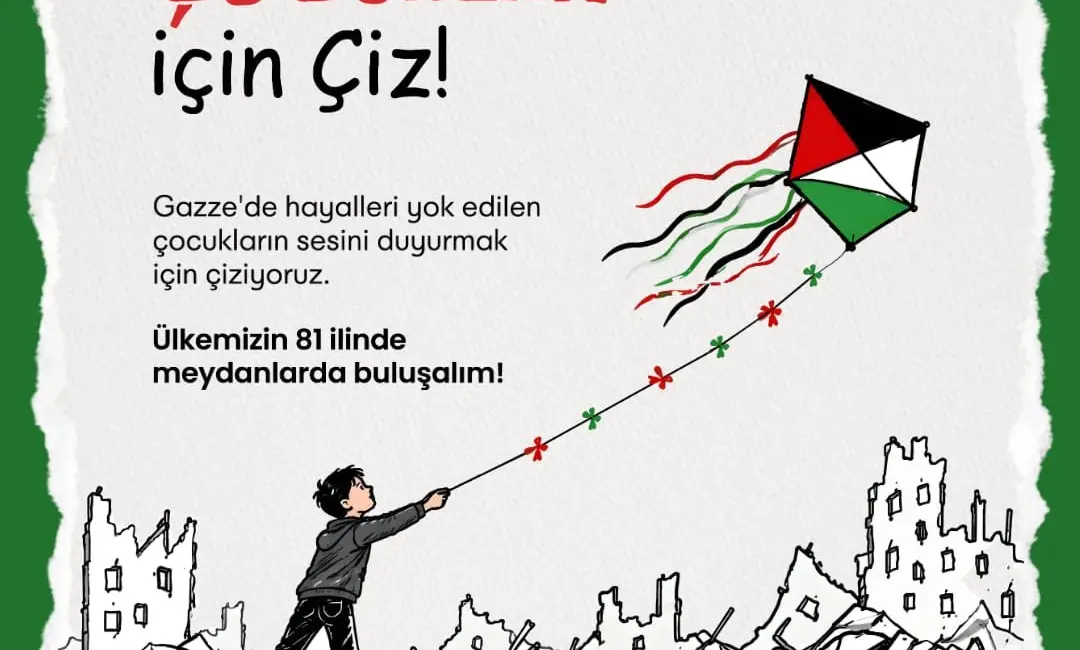 Yetim Vakfı Bursa Şube Başkanı Ali Yılmaz Burasalıları, Gazze’de hayalleri