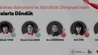 Vietnam'da düzenlenen 19. Uluslararası Astronomi ve Astrofizik Olimpiyatı'nda Türkiye 2